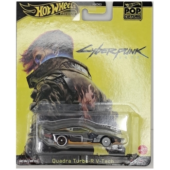 Hot Wheels 1:64 Cyberpunk – Quadra Turbo-R V-Tech